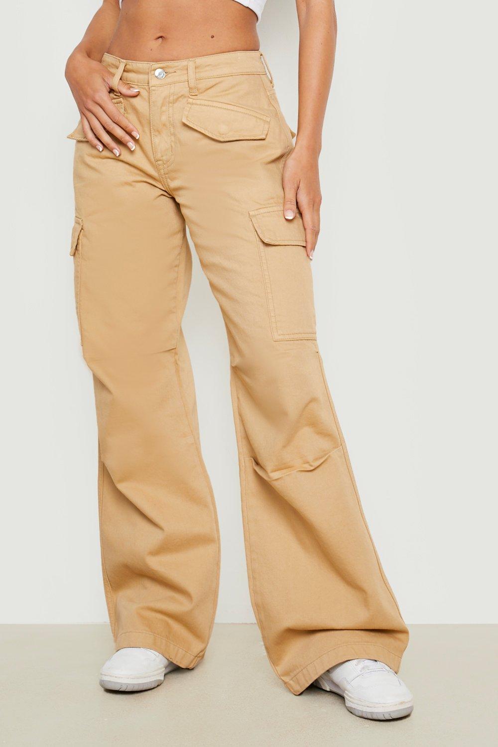Women's Low-Rise Baggy Cargo Pants