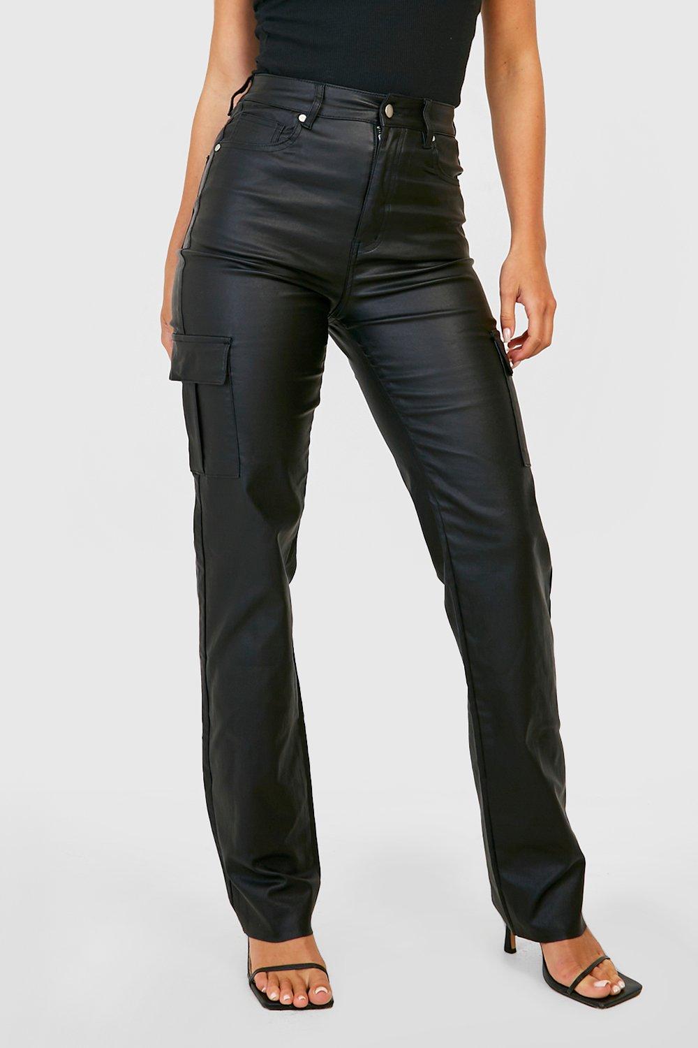 https://media.boohoo.com/i/boohoo/gzz17391_black_xl_3/female-black-pu-coated-denim-high-waisted-cargo-jeans