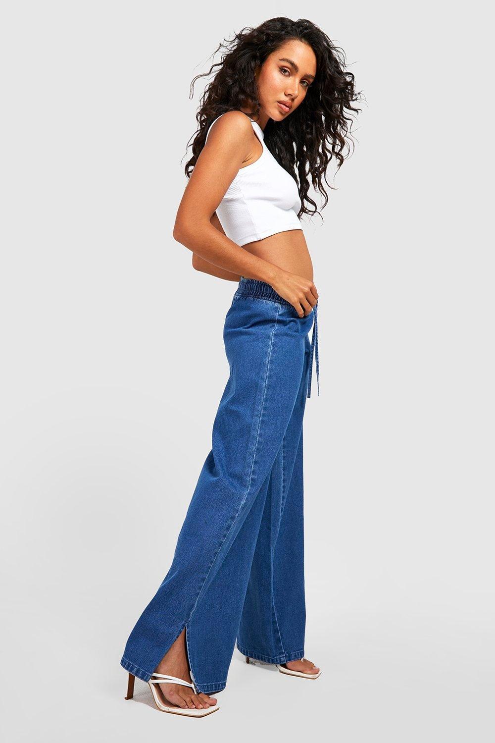 wide ankle jeans