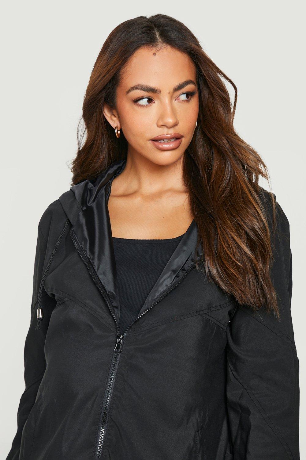 Boohoo on sale windbreaker jacket