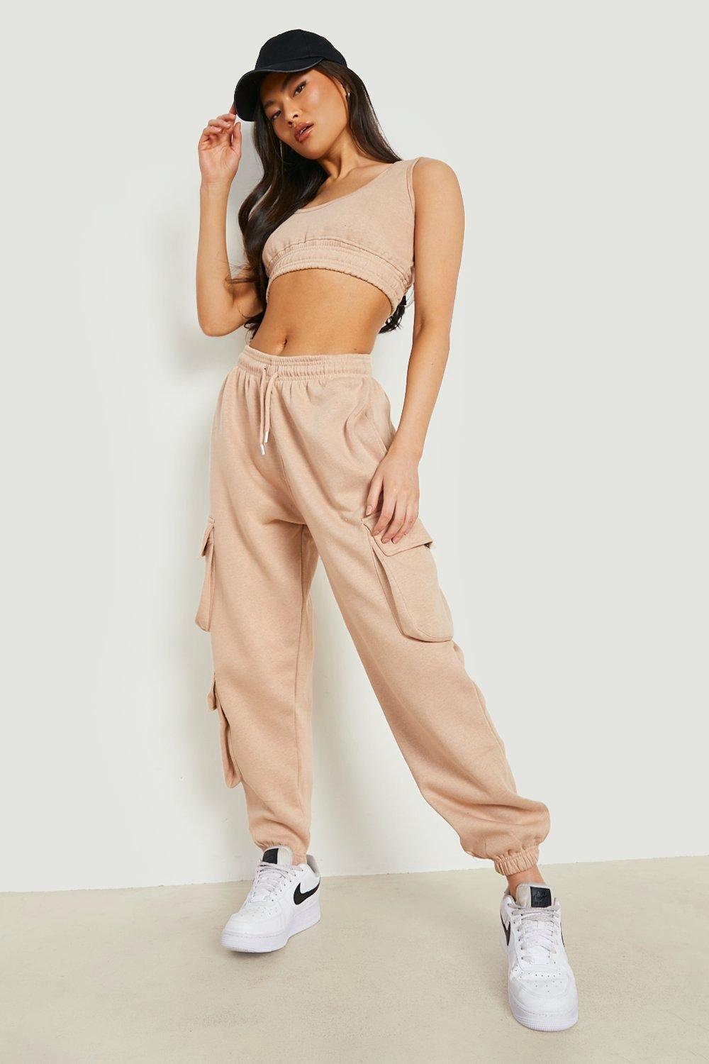 Ensemble jogging 2025 crop top femme