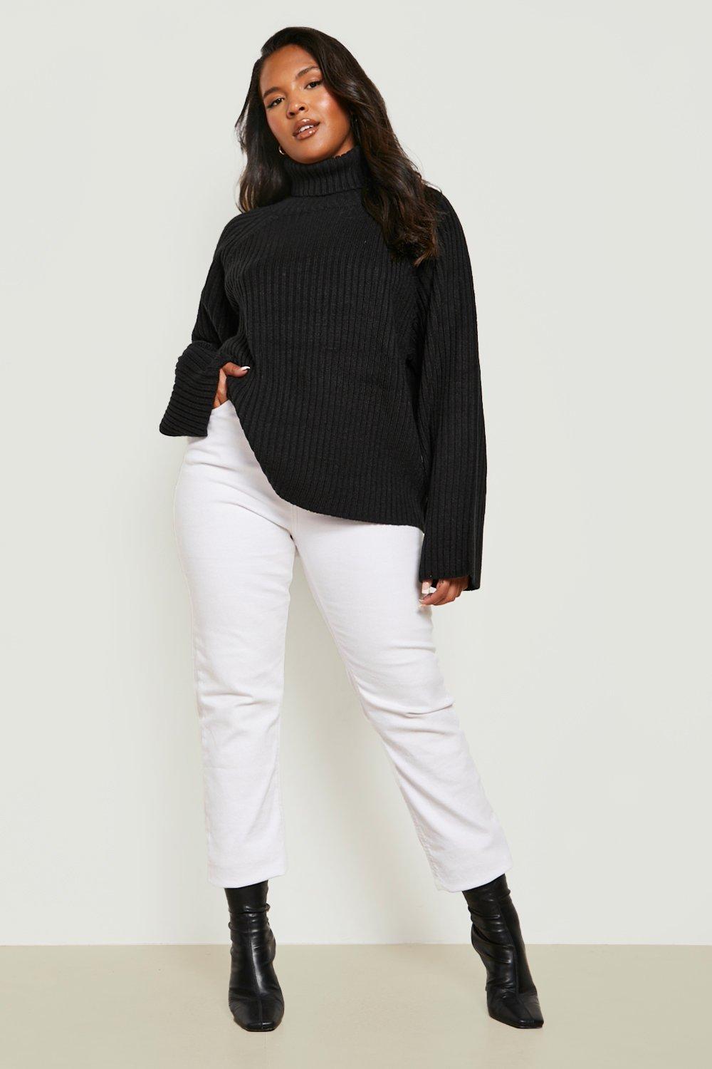 Chunky discount black turtleneck