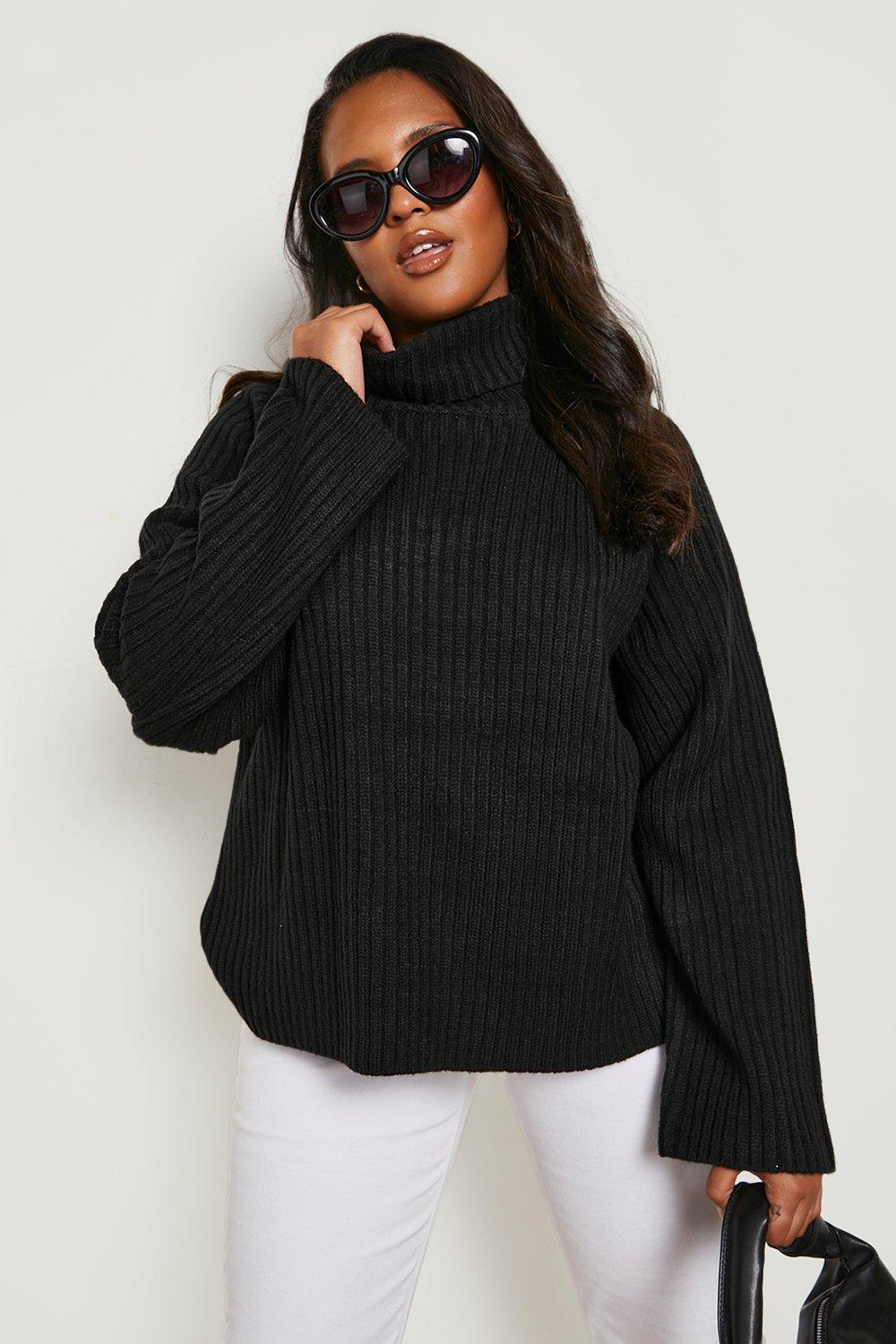 Boohoo plus hot sale sweaters