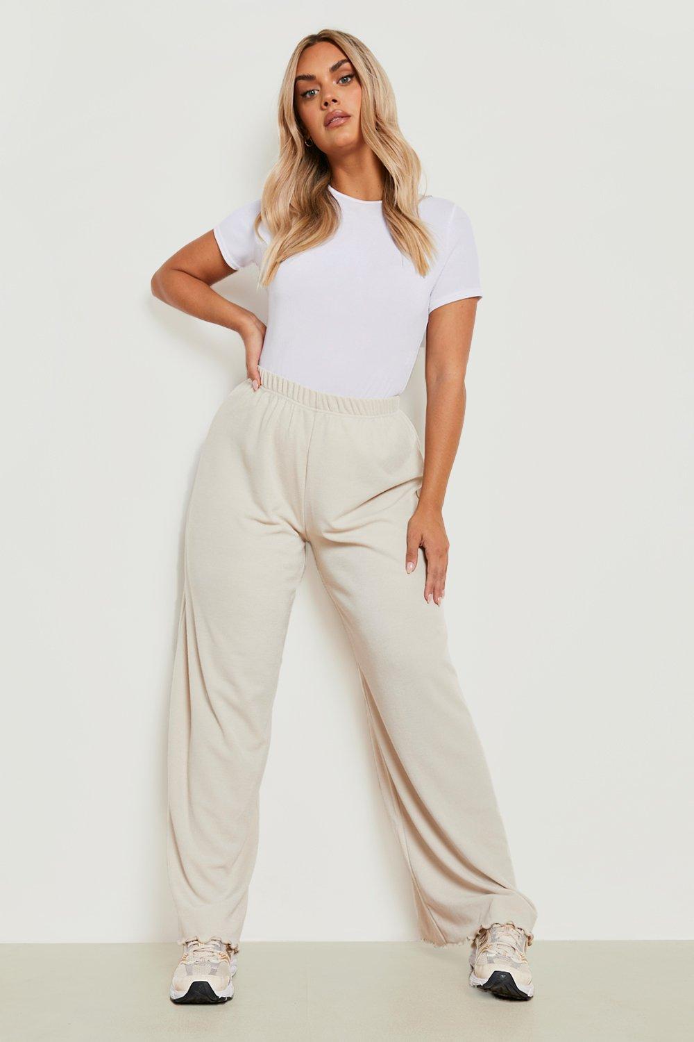 Cotton wide shop leg pants