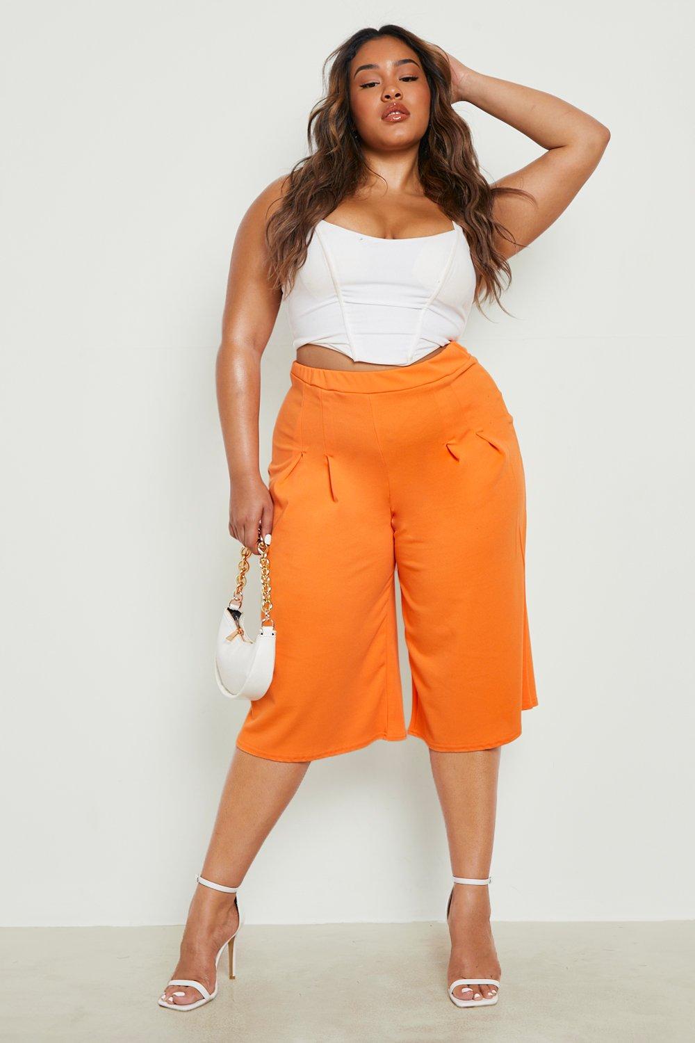 Grande taille Jupe culotte coupe large boohoo FR