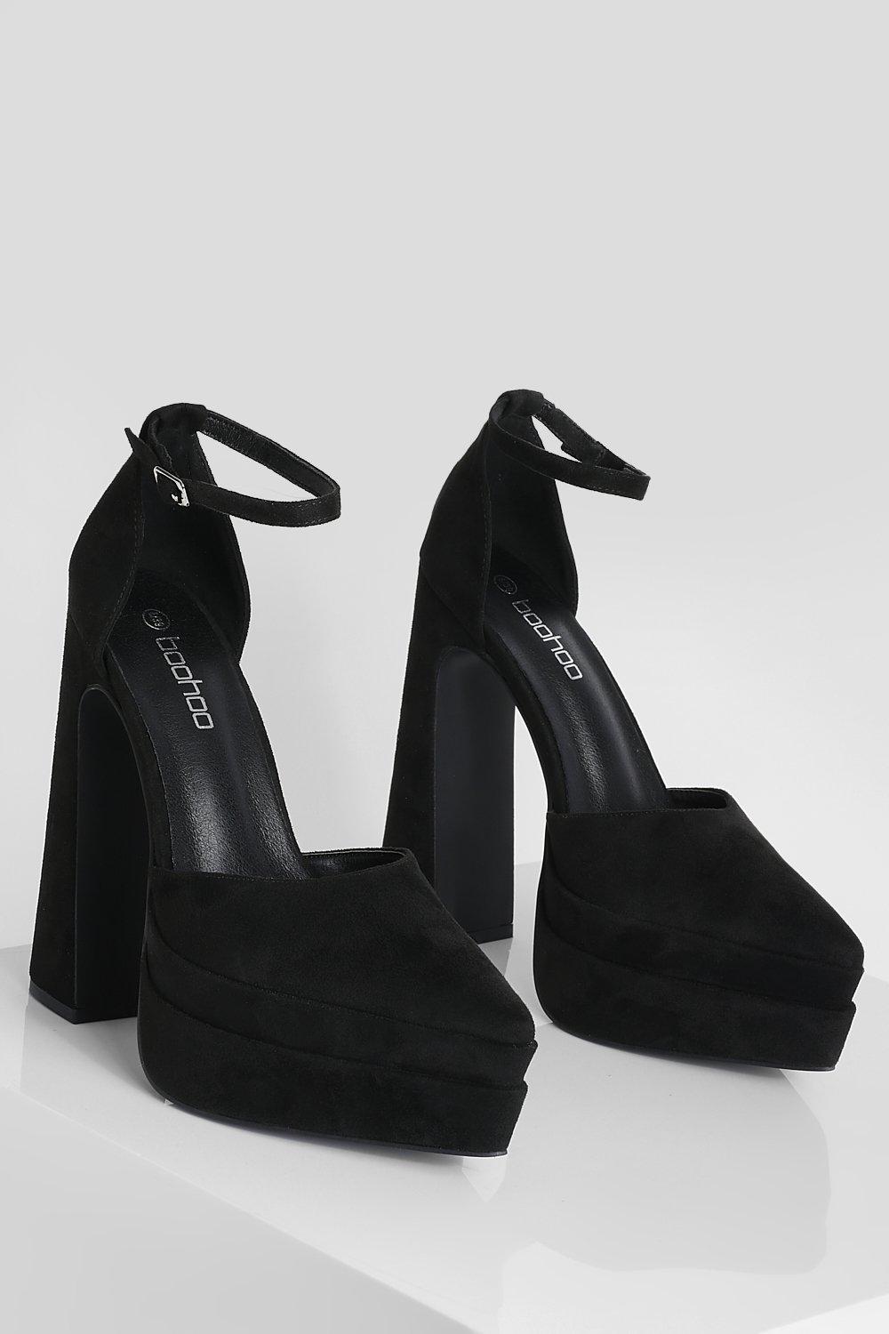 Pointed deals toe platform