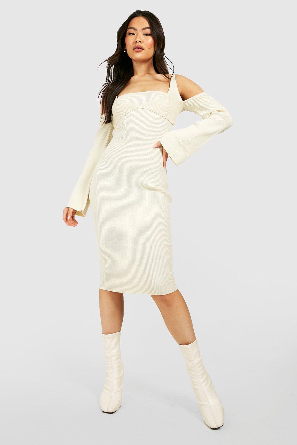 Off the shoulder dress with bralette deals