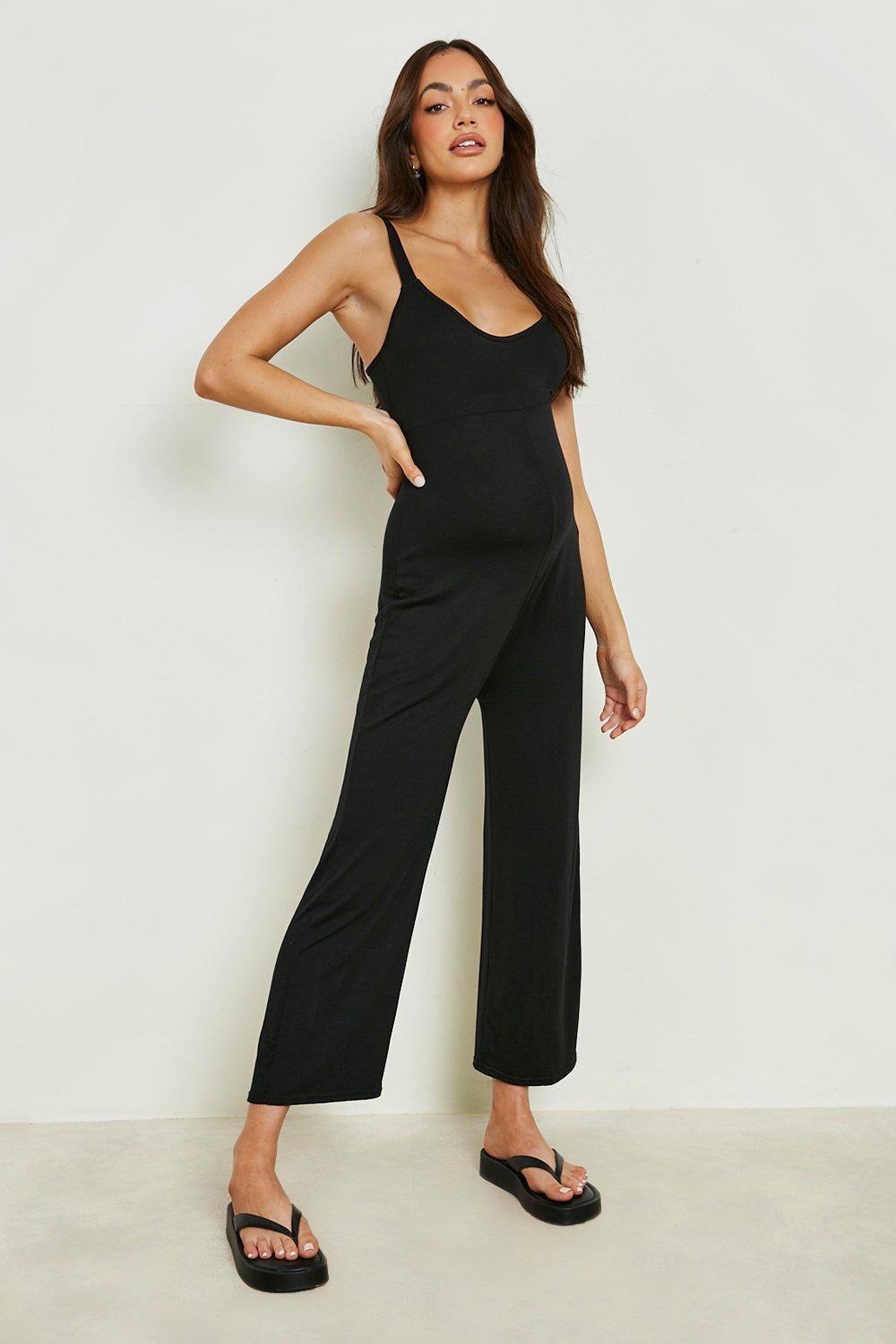 Boohoo maternity jumpsuit on sale