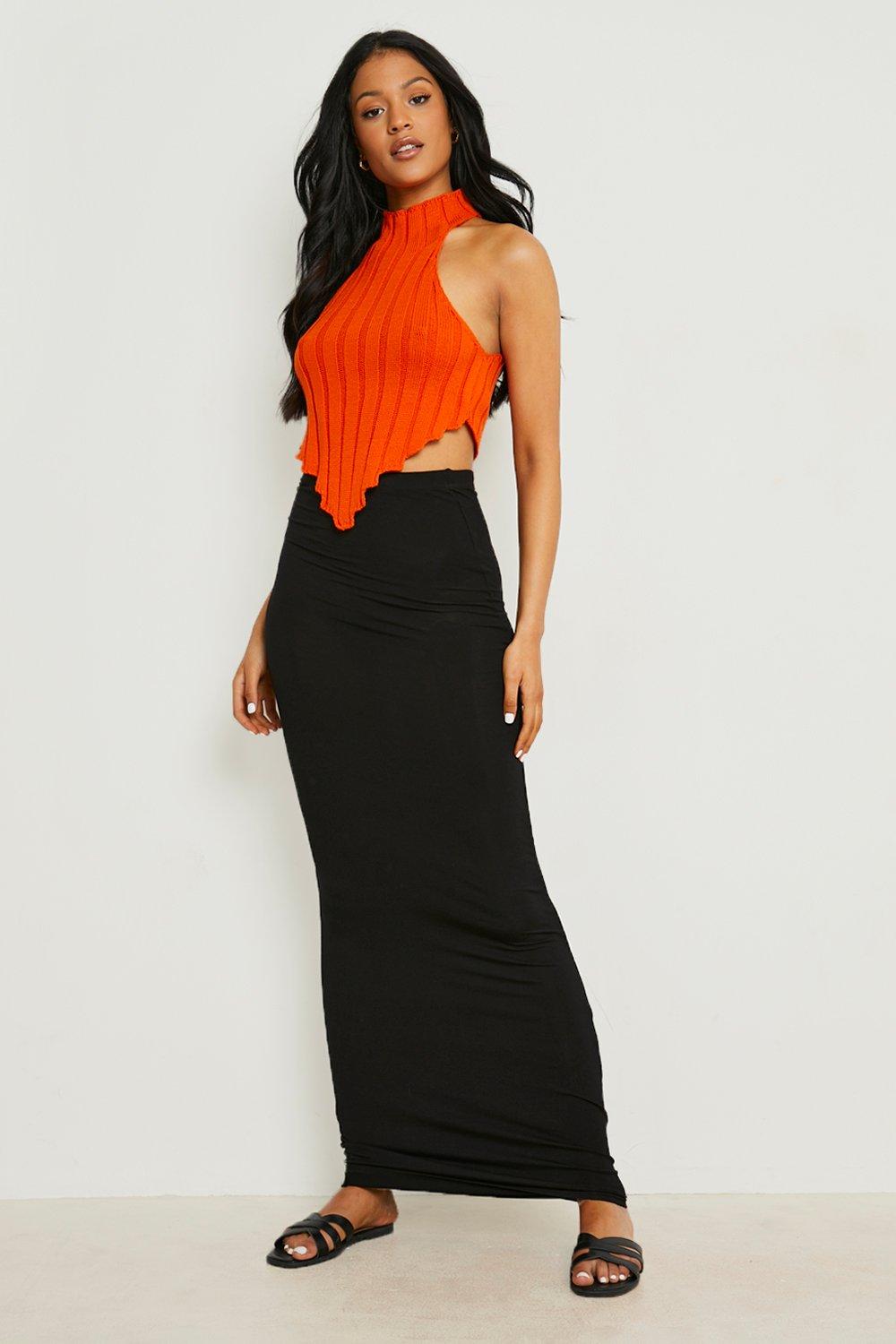 Tall Tube Skirt Maxi Skirt