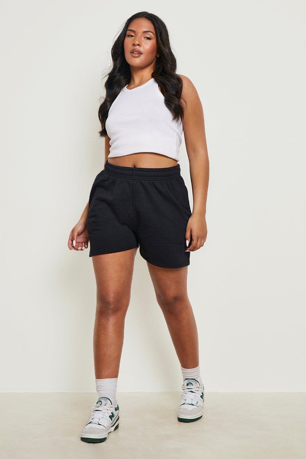 Plus size deals sweat shorts