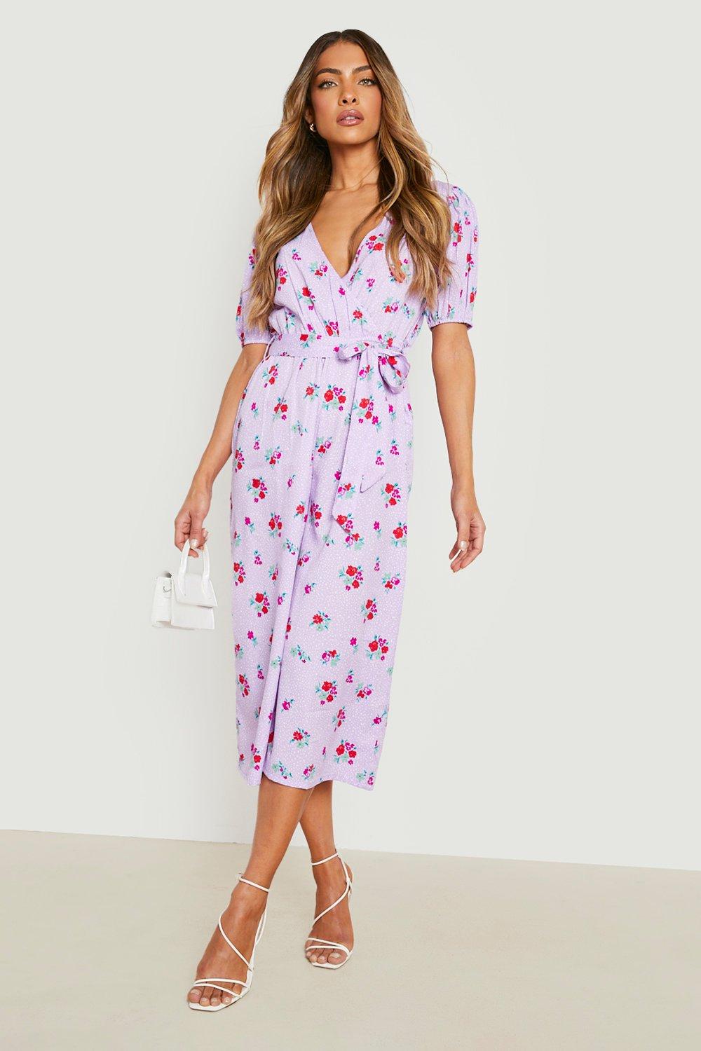 Jupe culotte fleurie sale