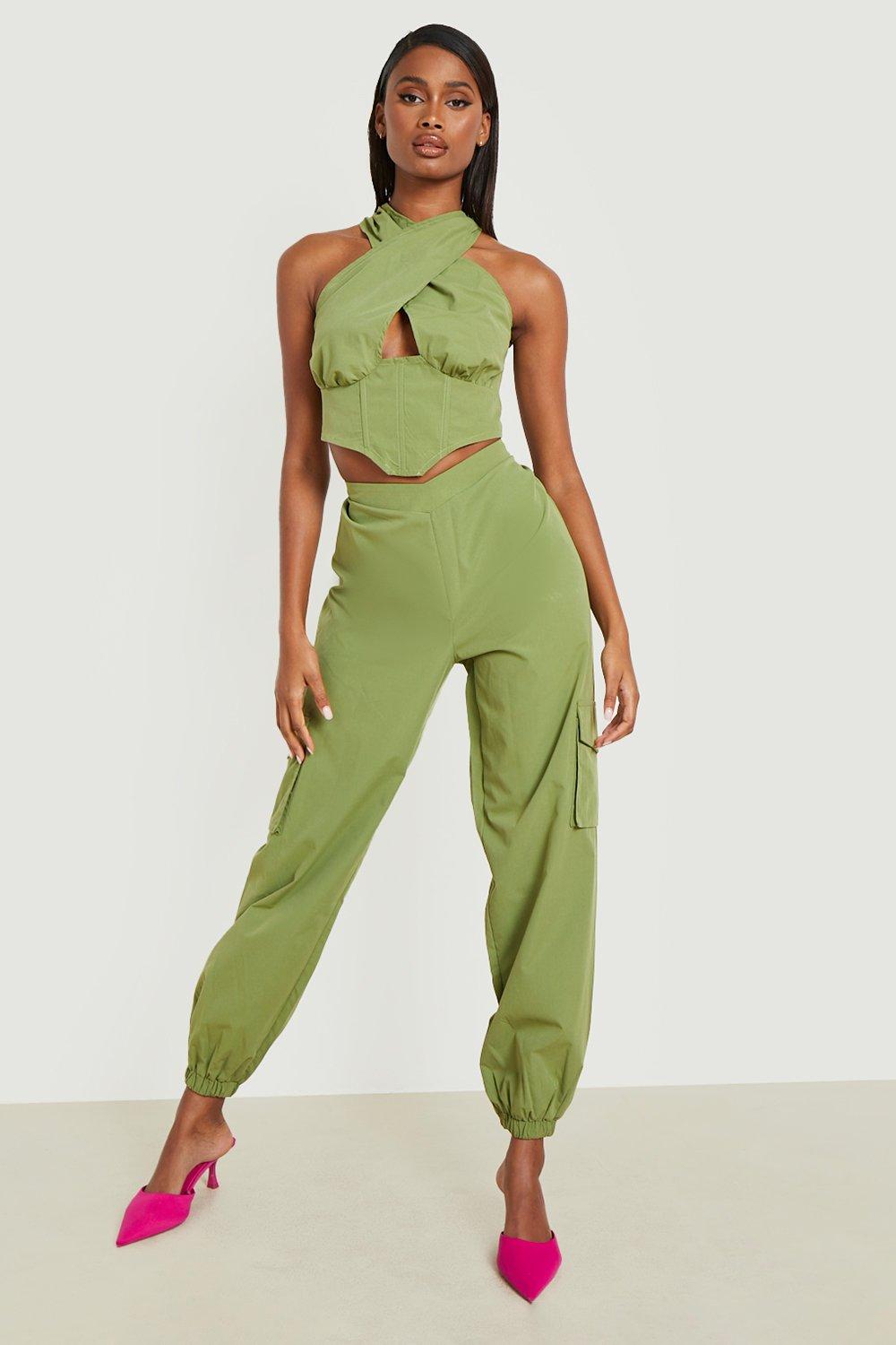 Cargo best sale pants boohoo