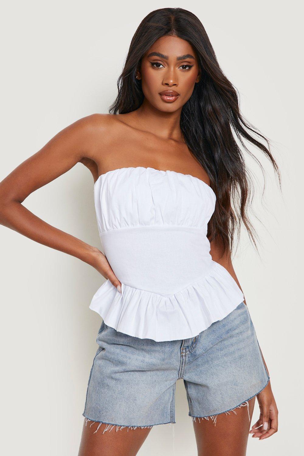 Cotton cheap bandeau top