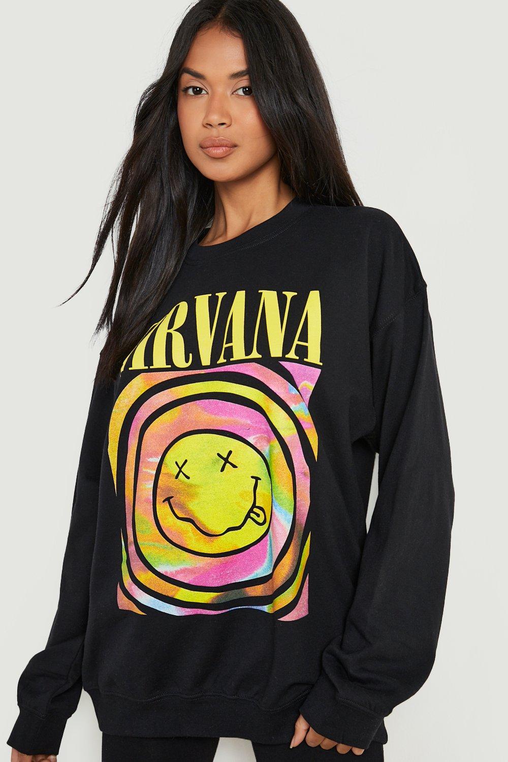 Womens discount nirvana sweatshirt