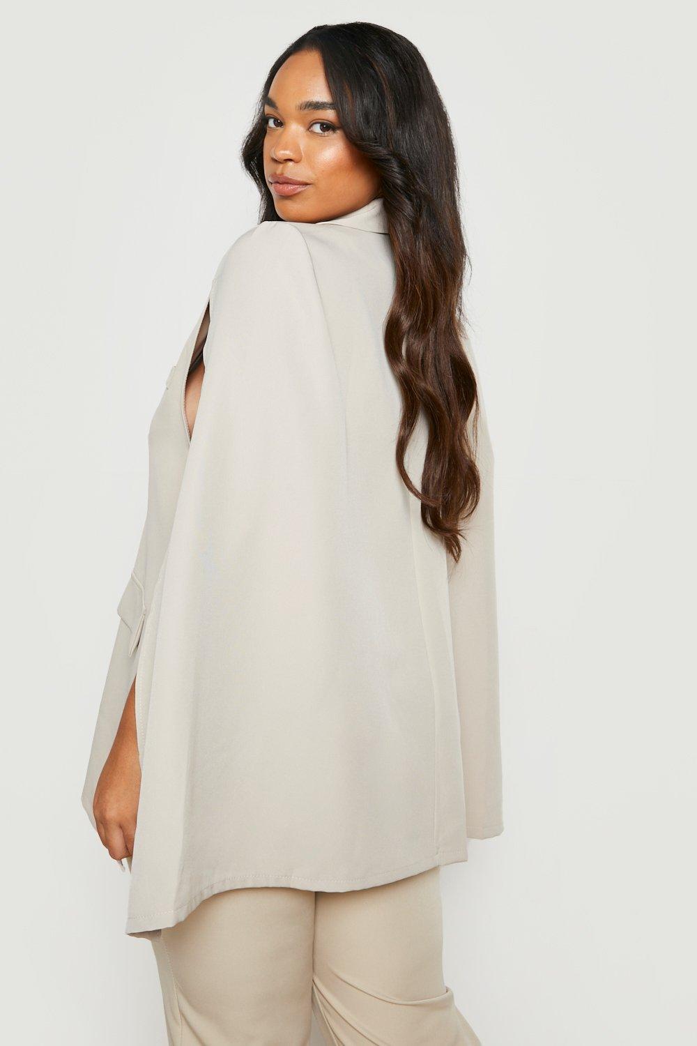 Boohoo on sale cape coat