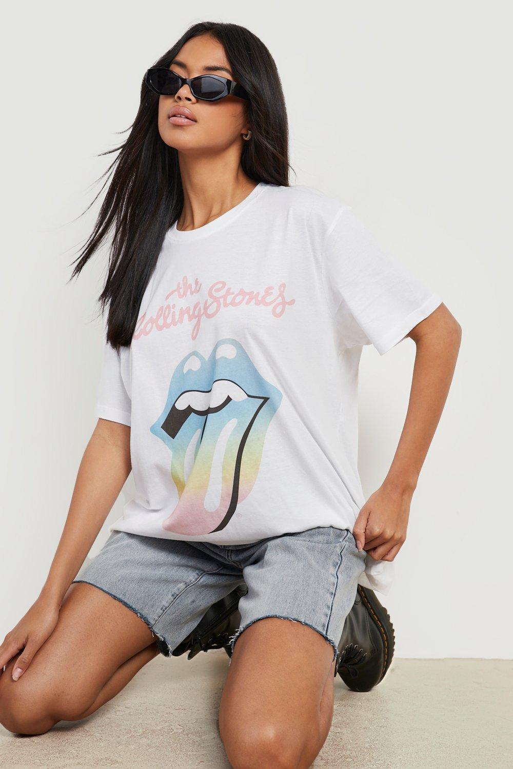 Camiseta rolling stones mujer on sale