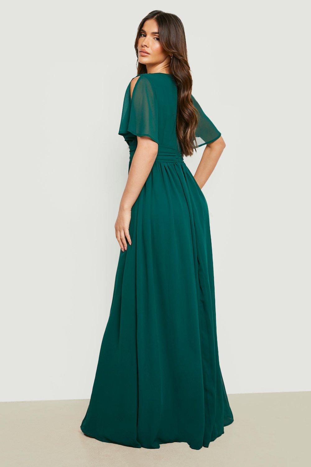 uenui DRAWSTRING BALLOON MAXI DRESS グリーン drawstring balloon maxi dress – Uenui