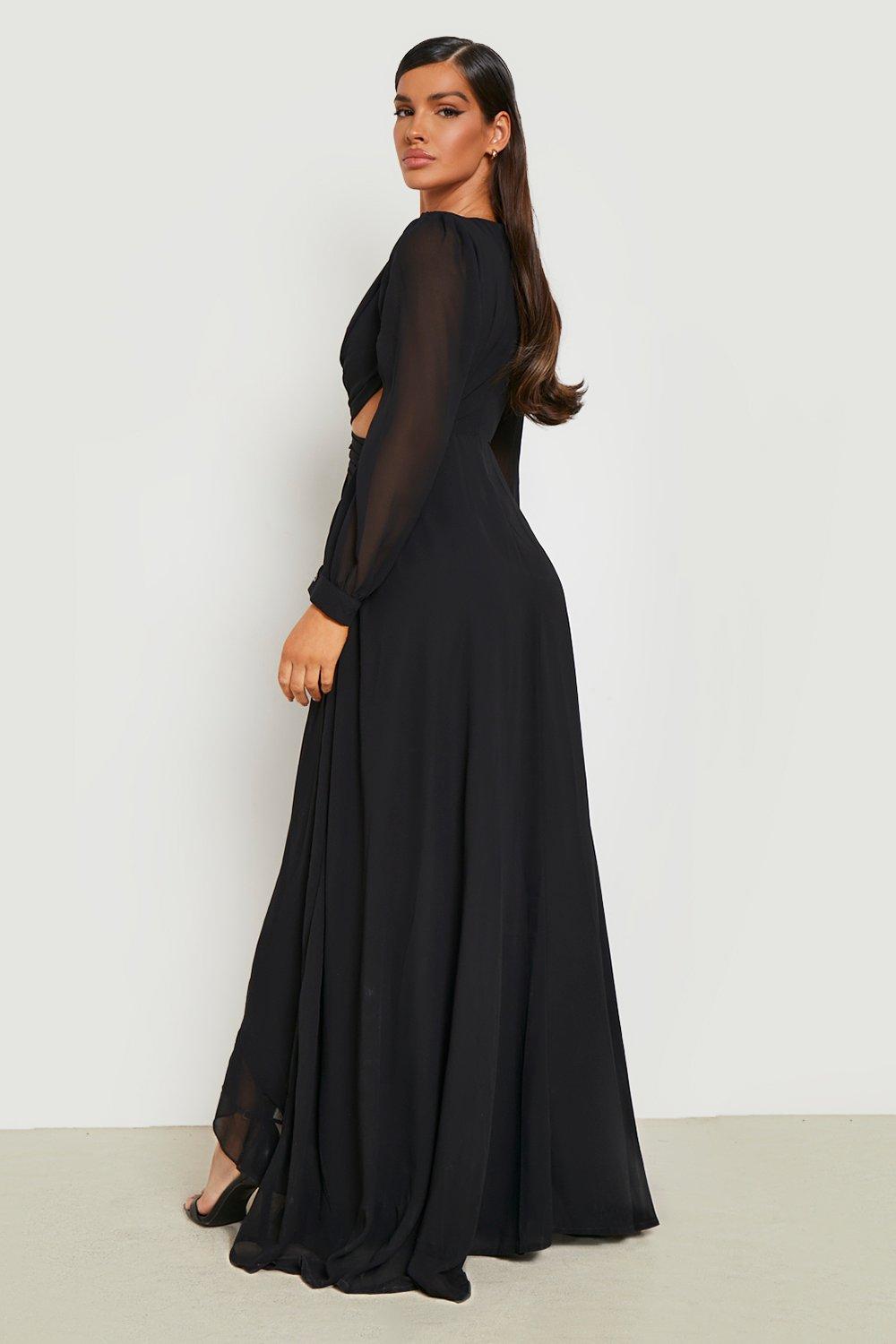 Express Chiffon Maxi Dress