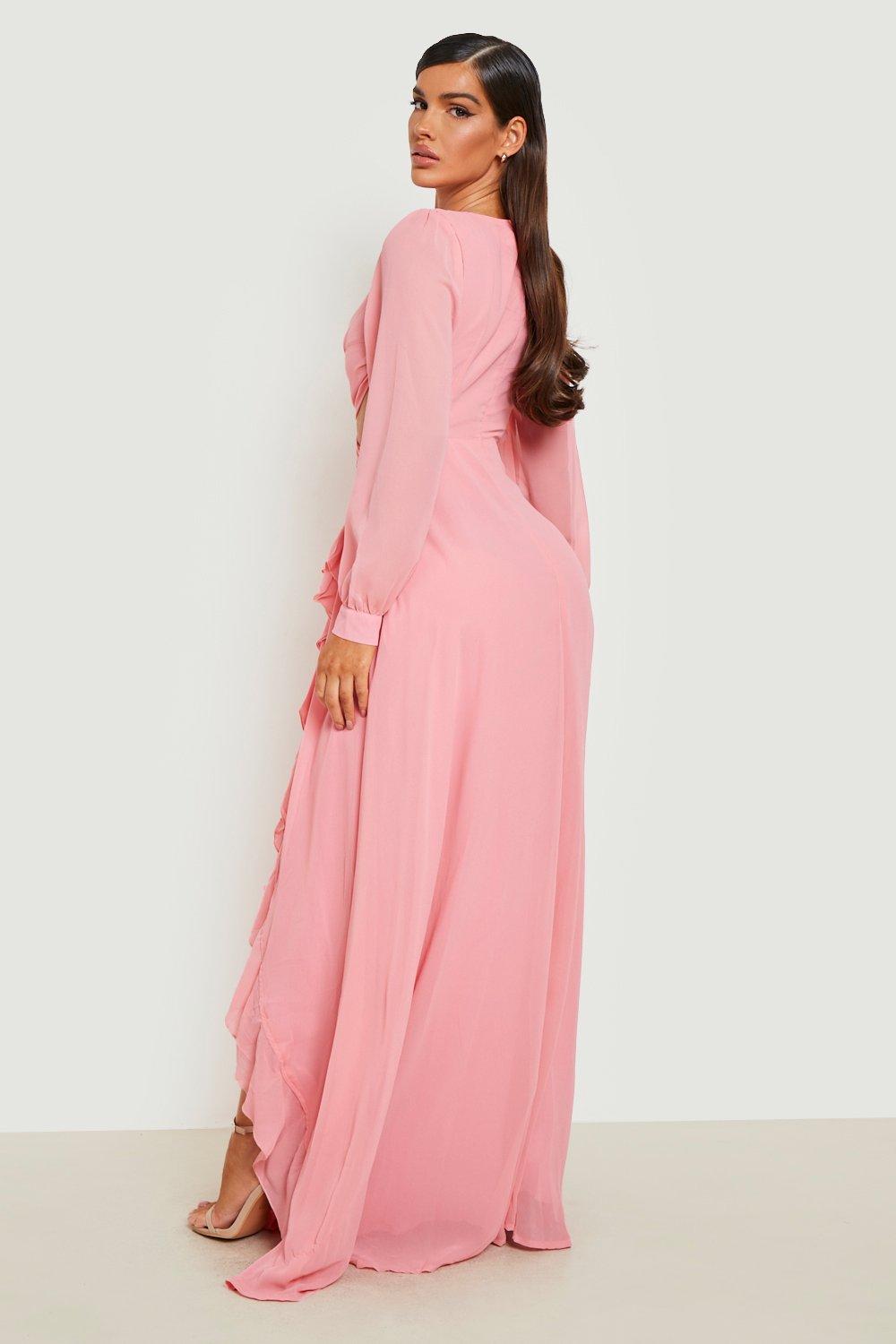 Chiffon maxi outlet dress canada