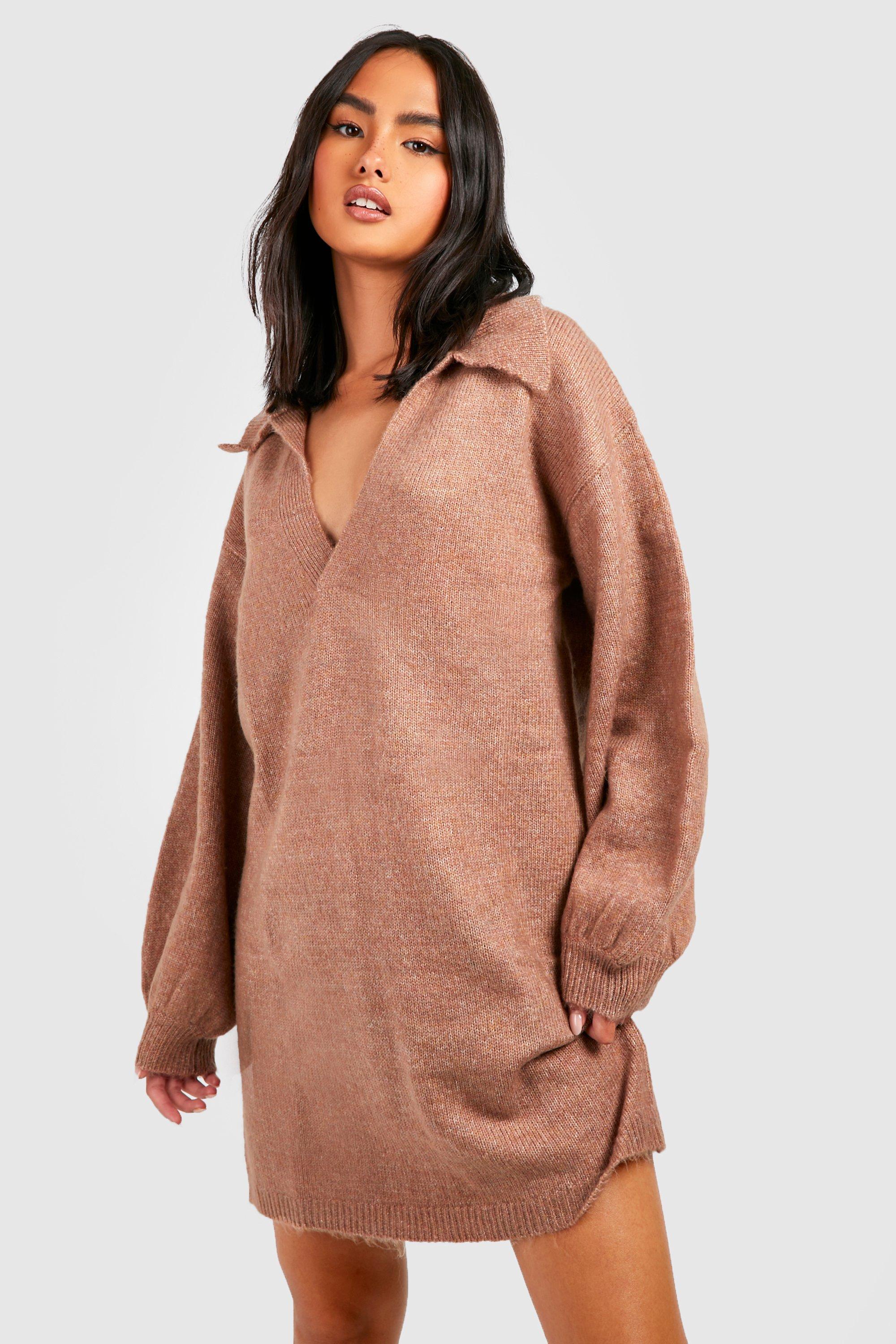 Robe pull oversize online femme