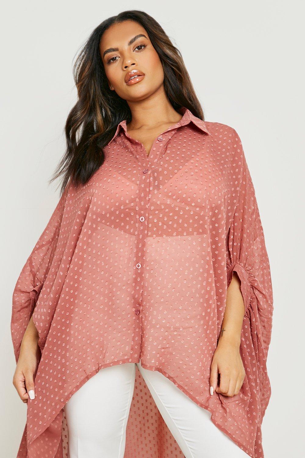 Chiffon maxi shirt online