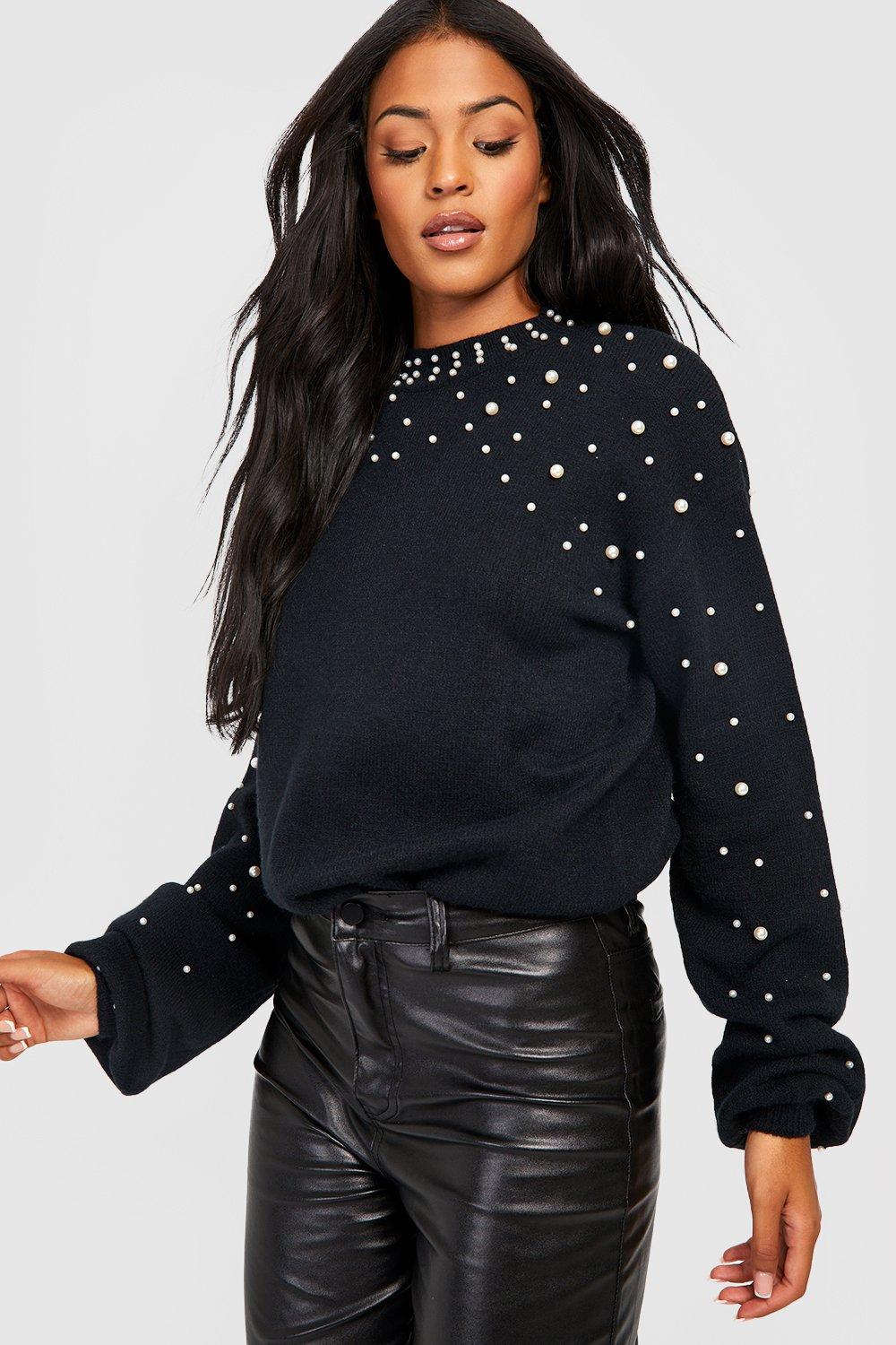 Embellished knitwear on sale