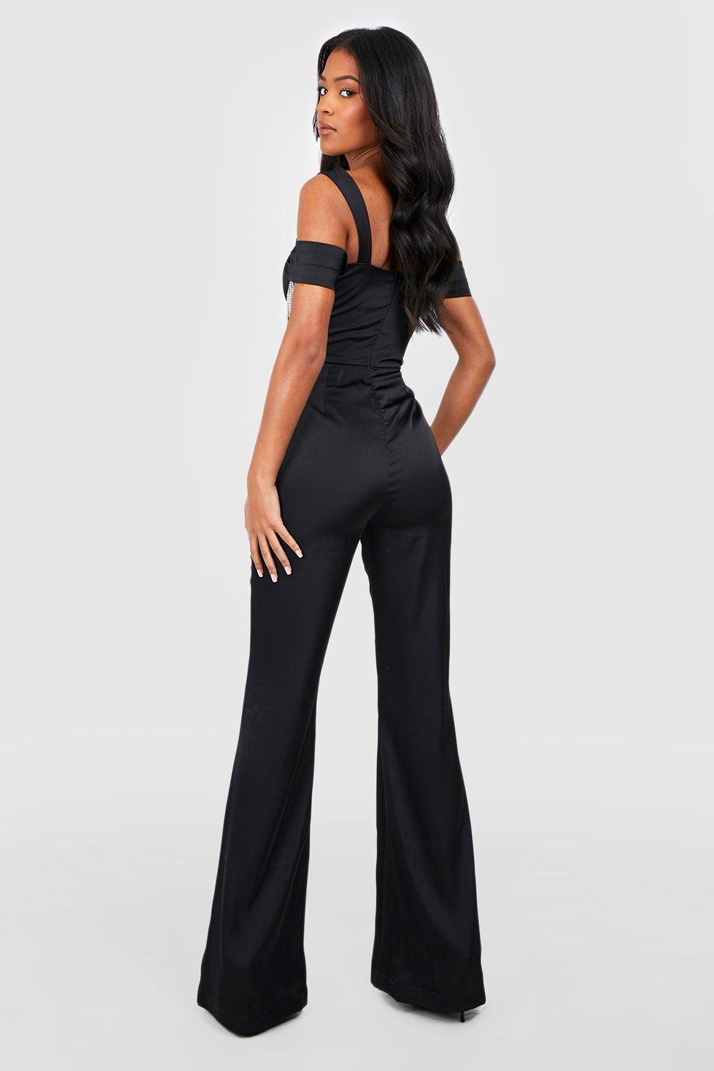Amazon.com: Good American Women's Utility Jumpsuit, Black099