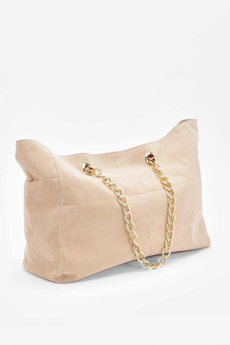 Stone Chain Strap Shopper Bag  image number 1