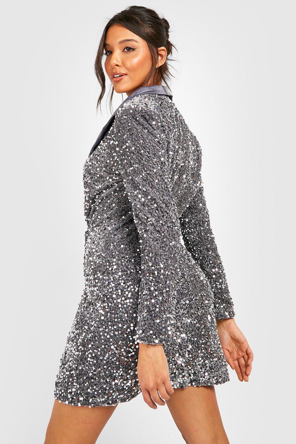 Missguided robe blazer hot sale