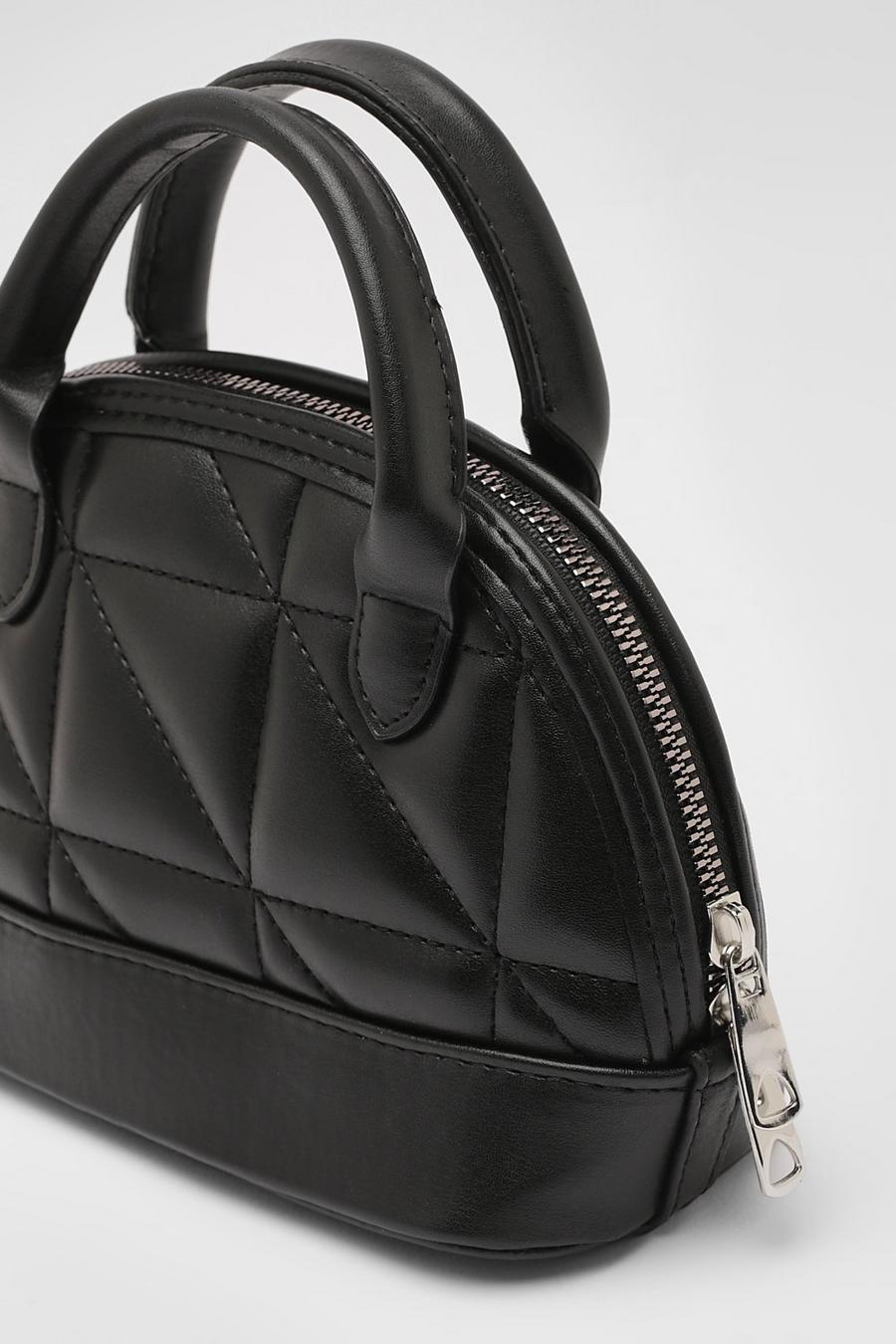 Black Quilted Grab Bag