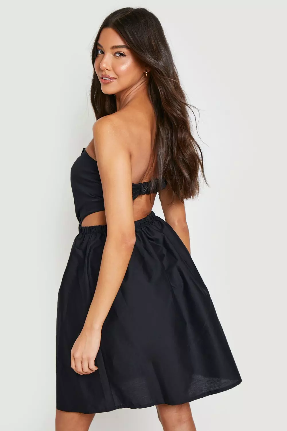 Bandeau store skater dress