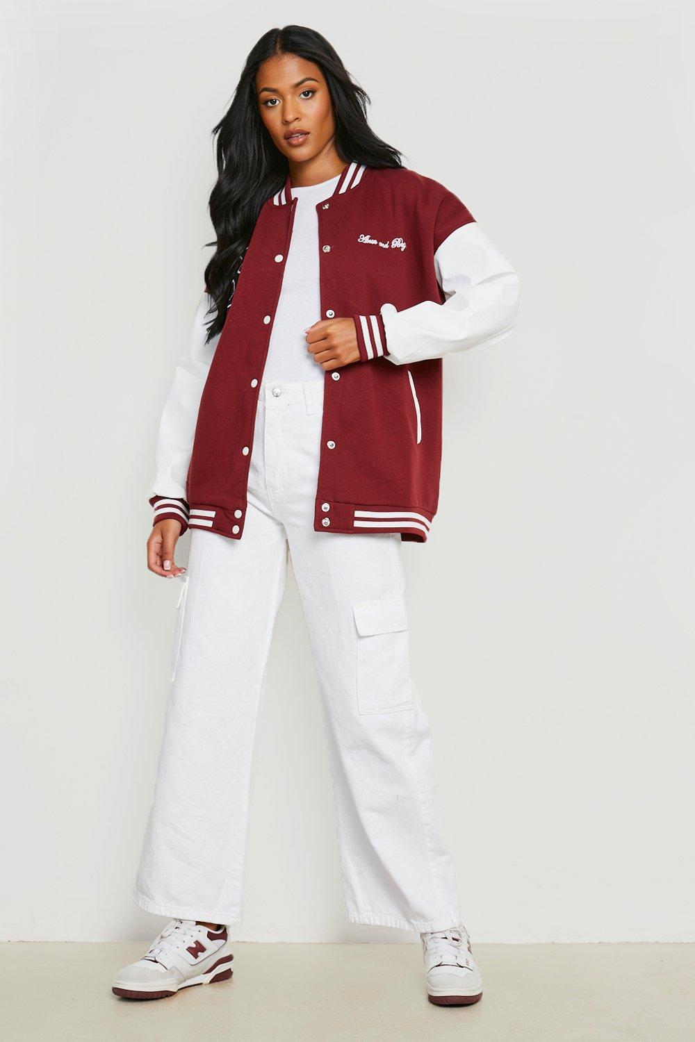 Burgundy hot sale red jacket