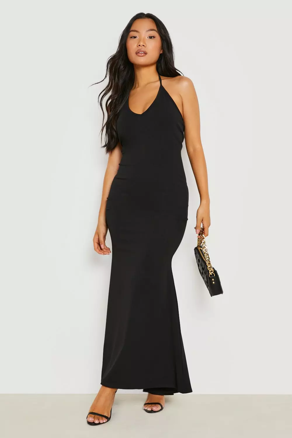 Plunge 2024 halter dress