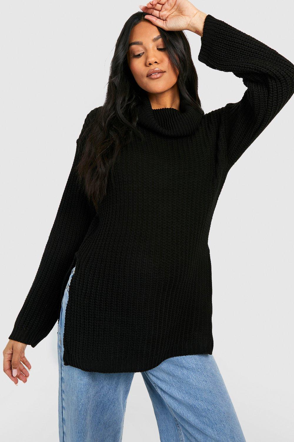 Cowl neck 2025 maternity sweater