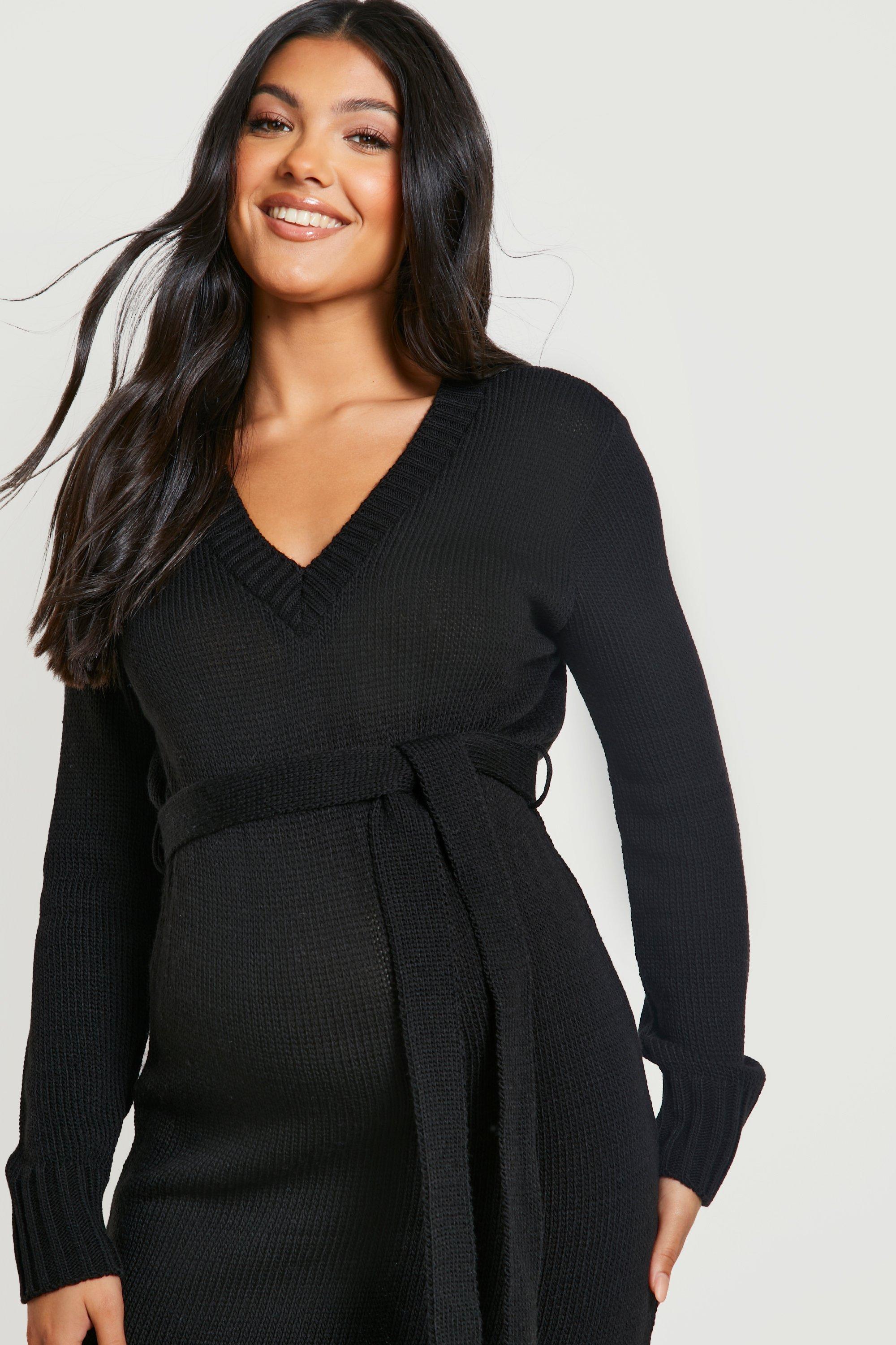 boohoo maternity jumper