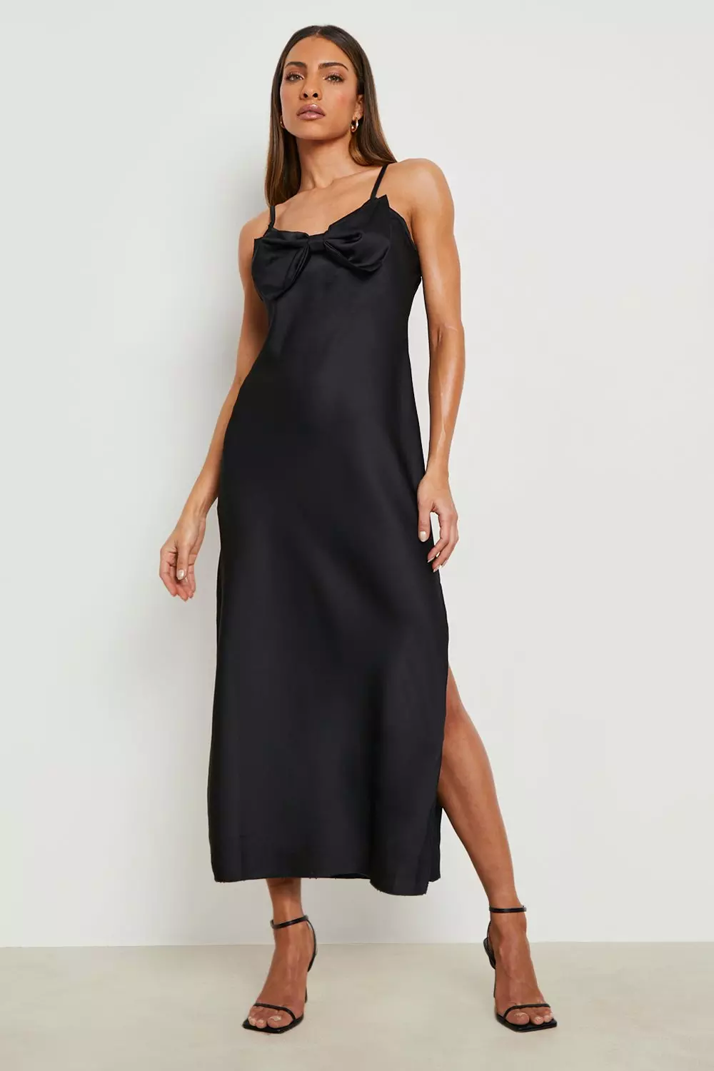 Strappy best sale slip dress