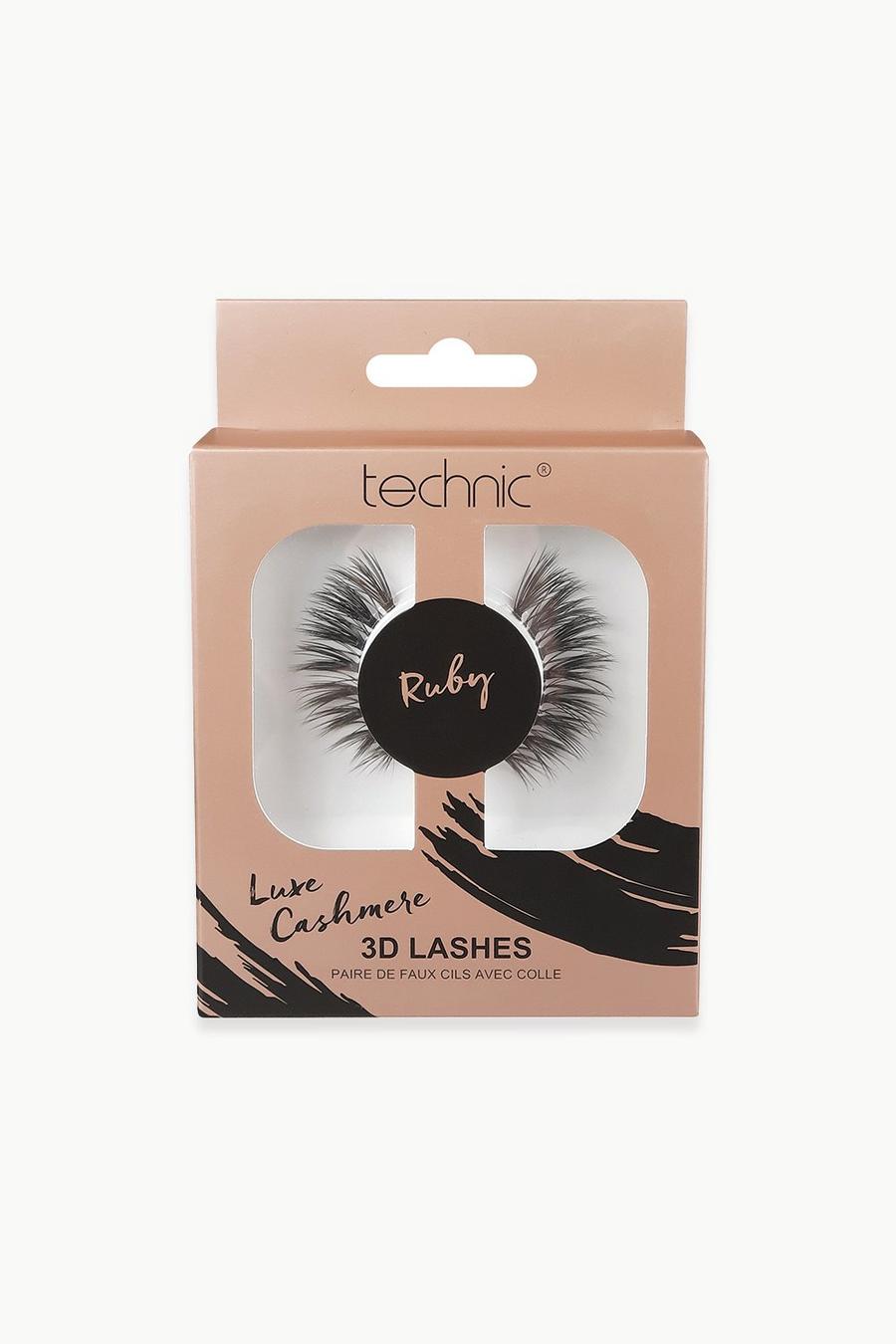 Technic - Faux cils Luxe Cashmere - Ruby, Black
