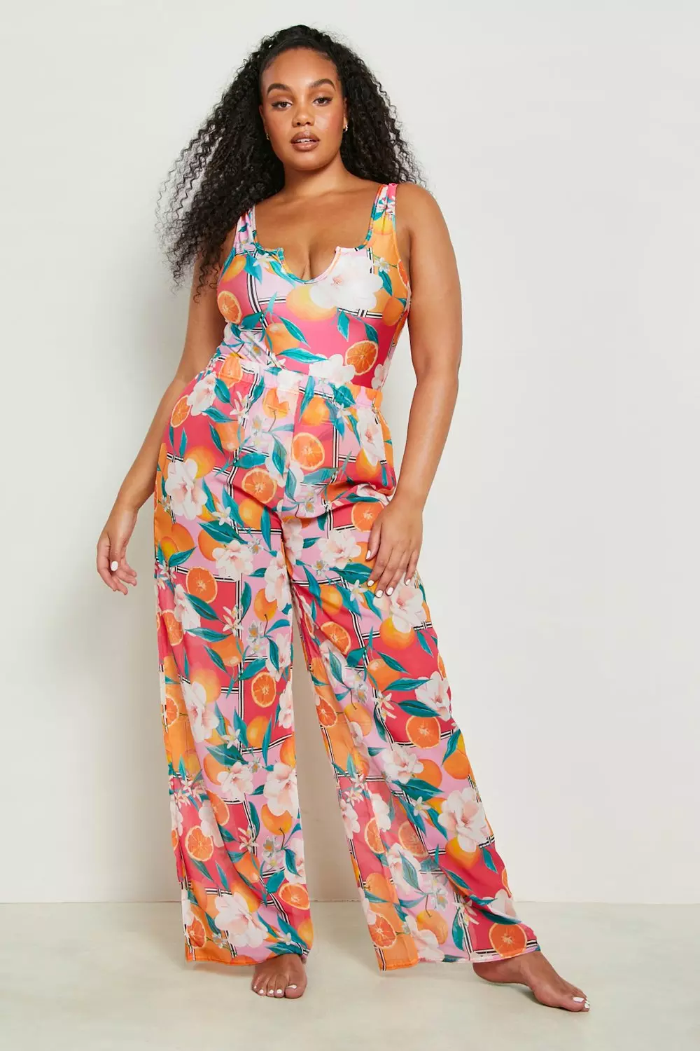 Plus size best sale beach trousers