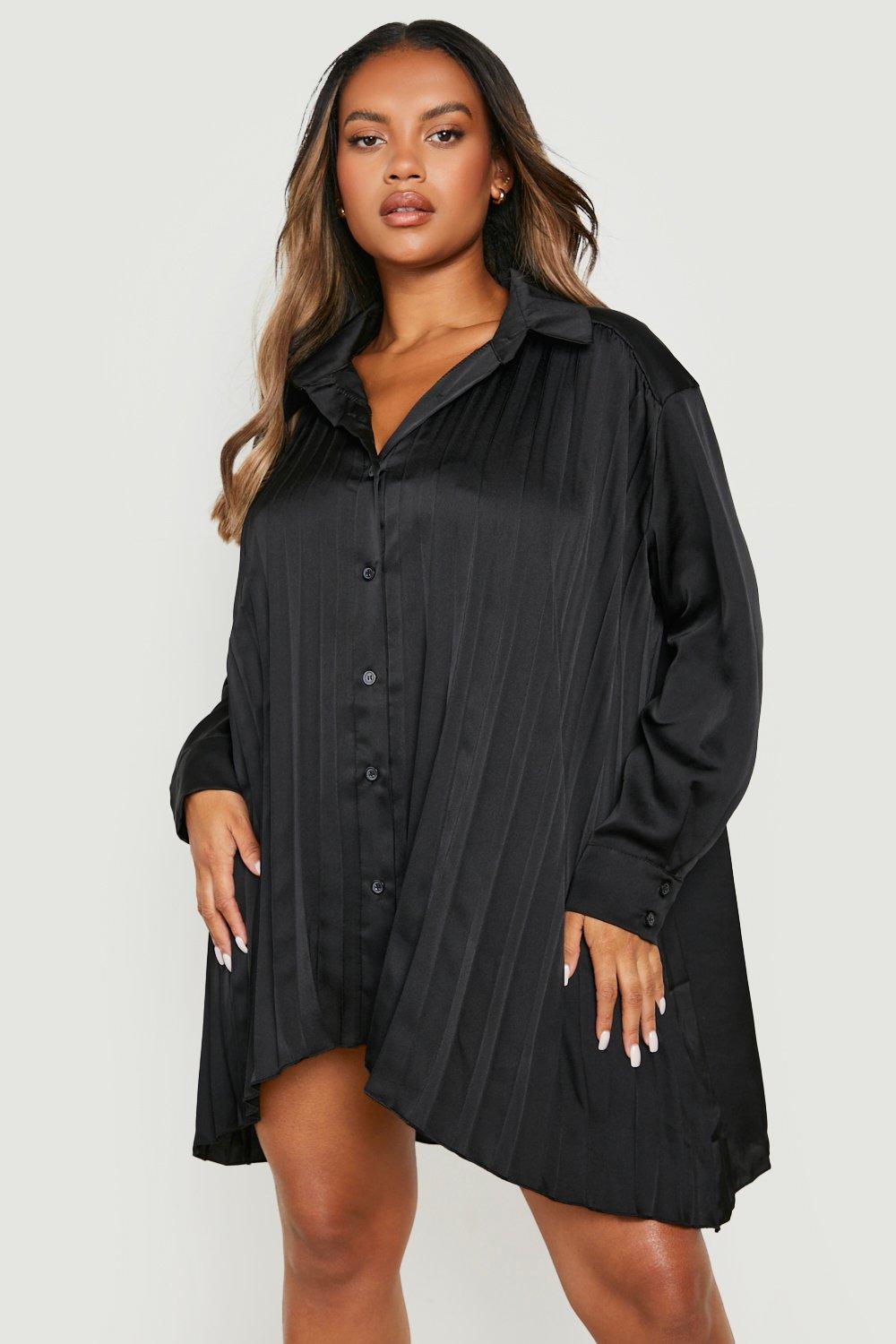 Ladies oversized store shirt dress