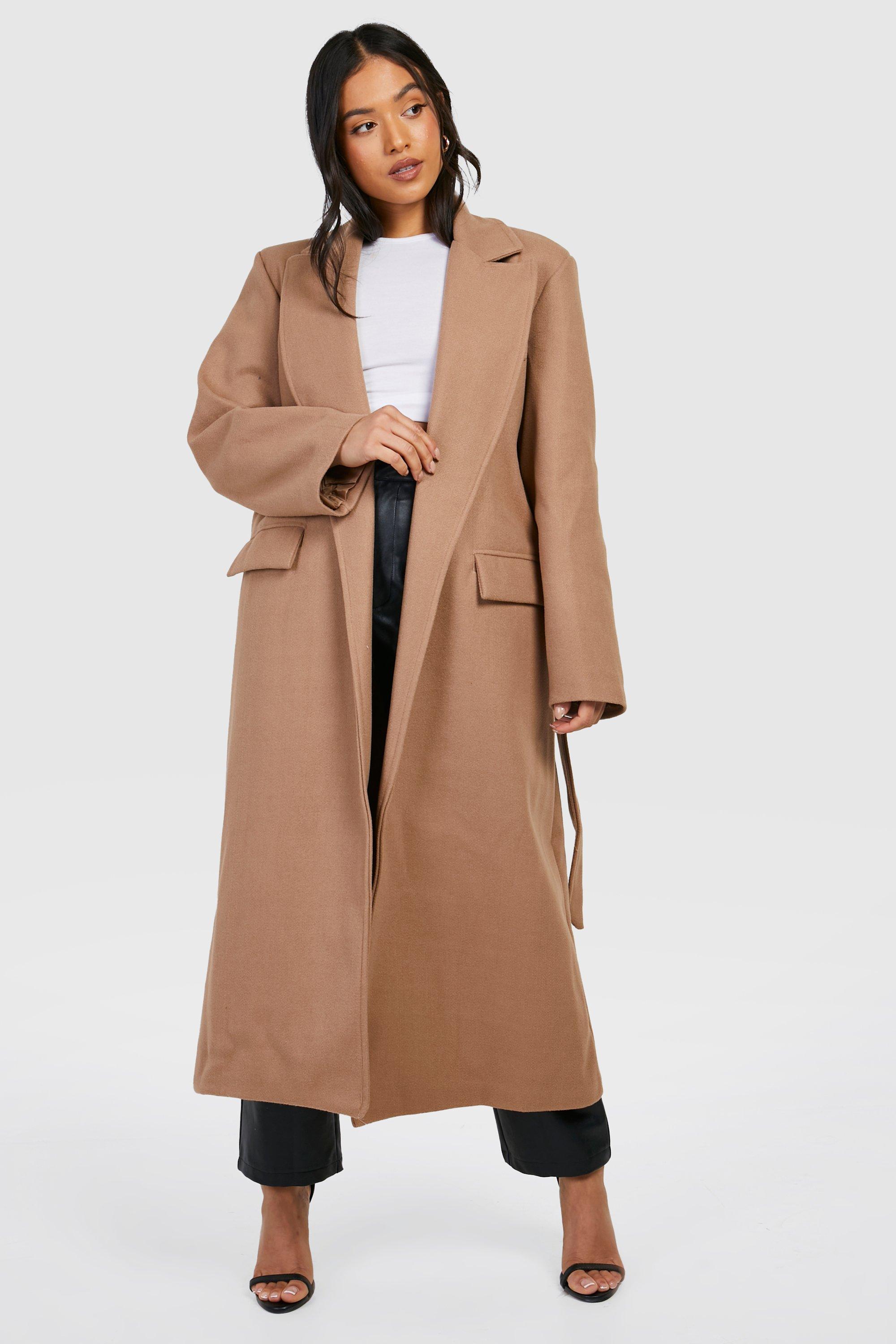 Petite womens hot sale maxi coats