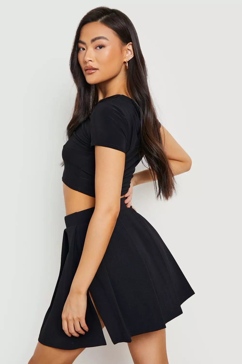 Split best sale tennis skirt