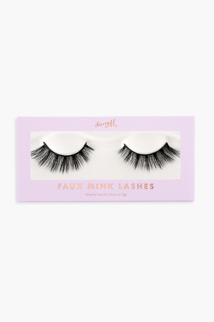Black Barry M Faux Mink Lashes- Dramatic image number 1