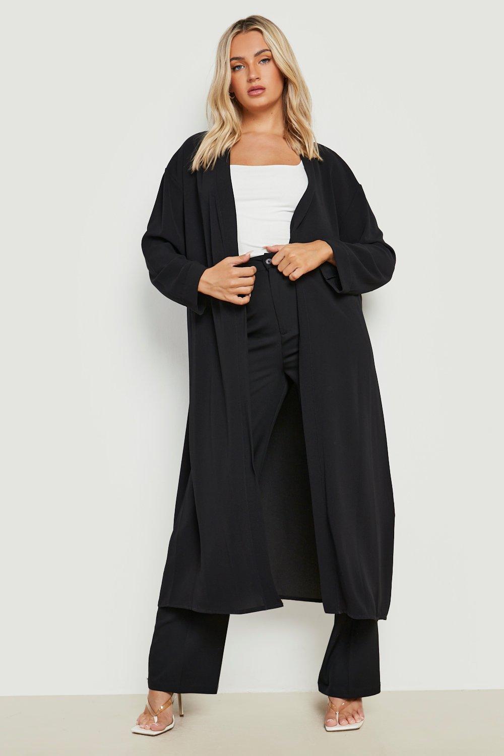 Black hotsell maxi kimono