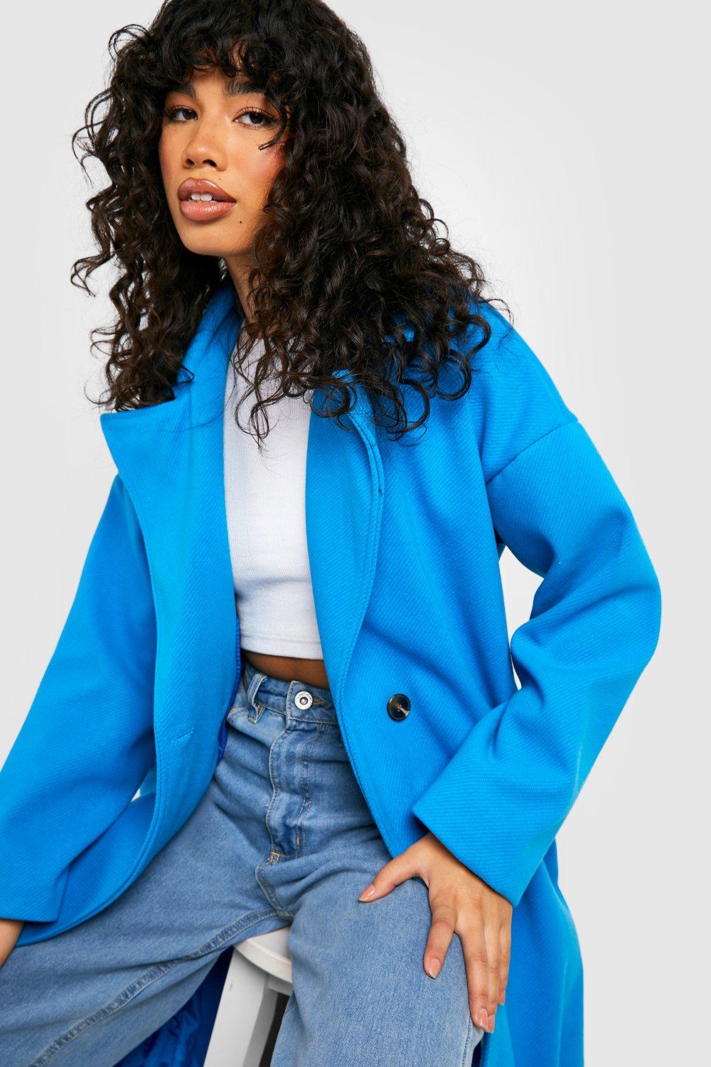 Miss selfridge outlet blue coat