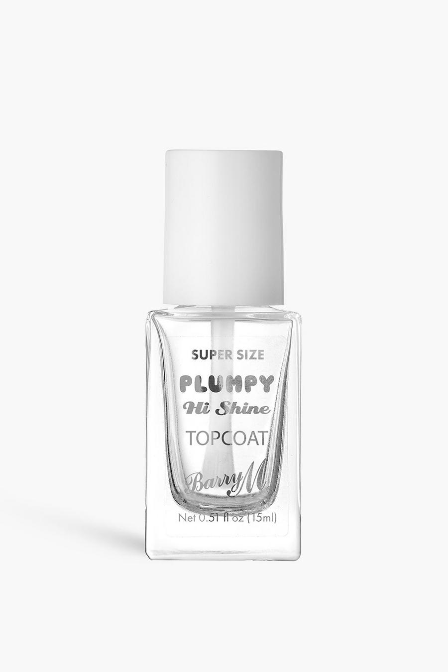 Clear Barry M Supersize Plumpy Topcoat 