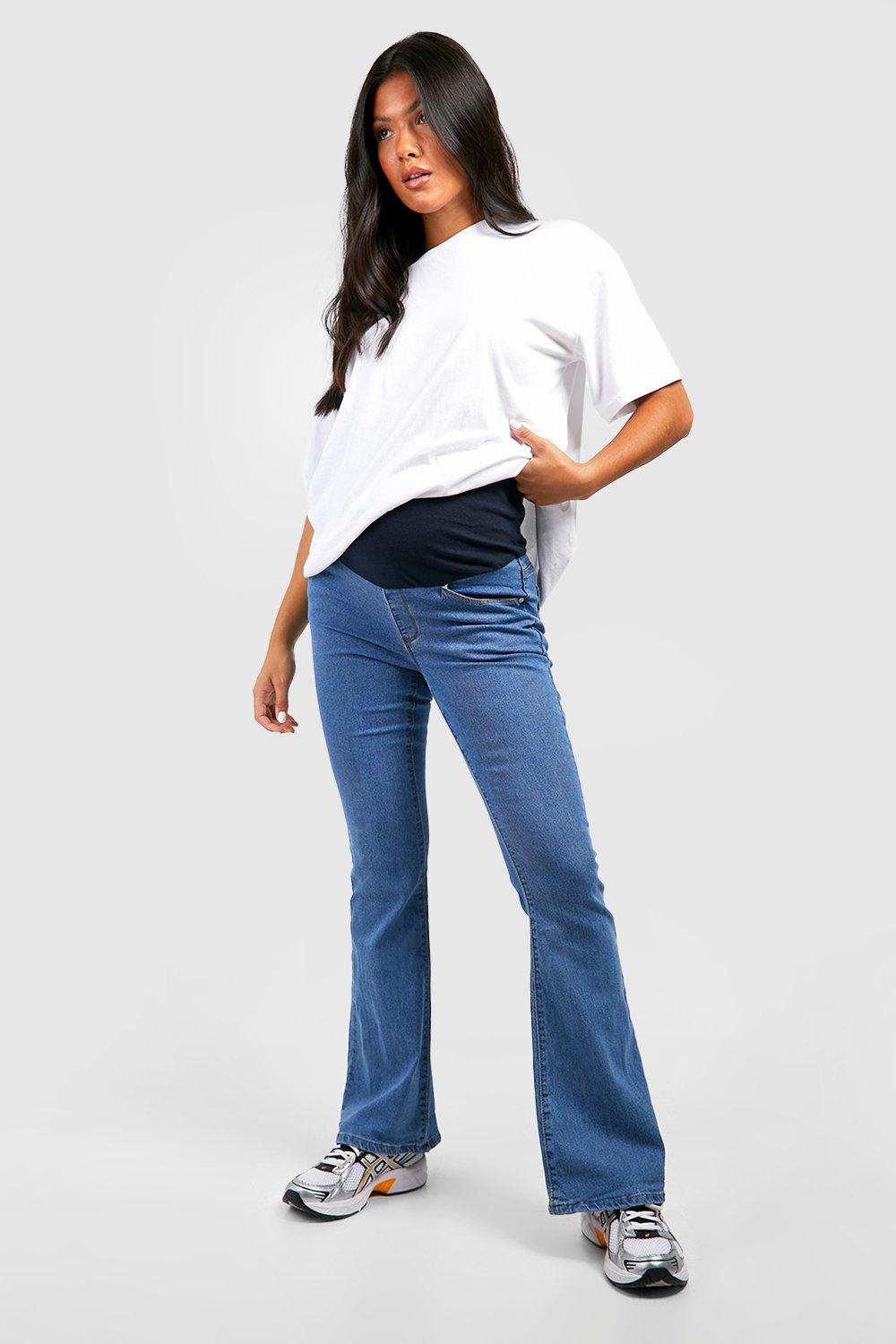 Maternity flared jeans