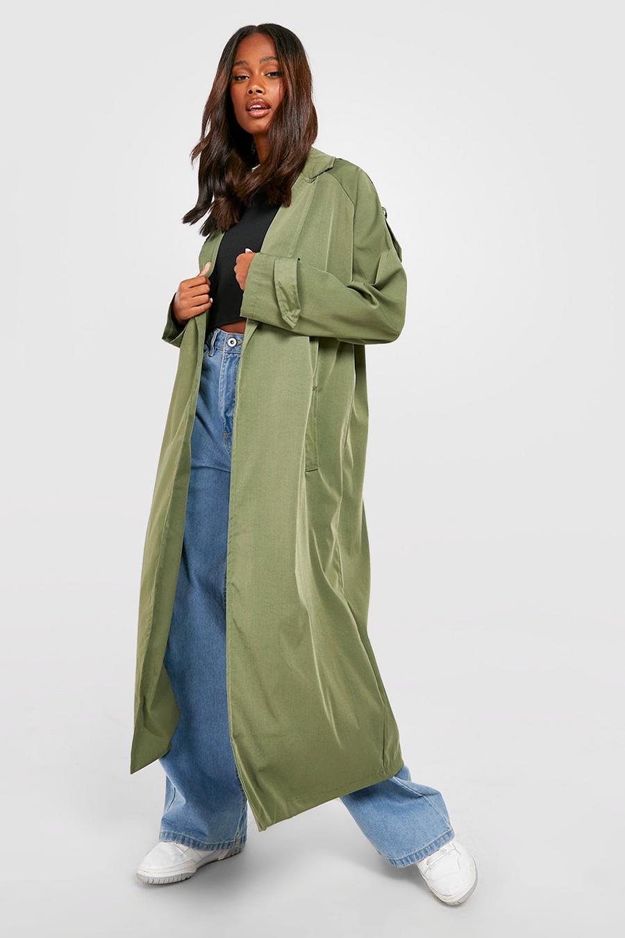 Women's Relaxed Fit Trench Coat | Boohoo UK