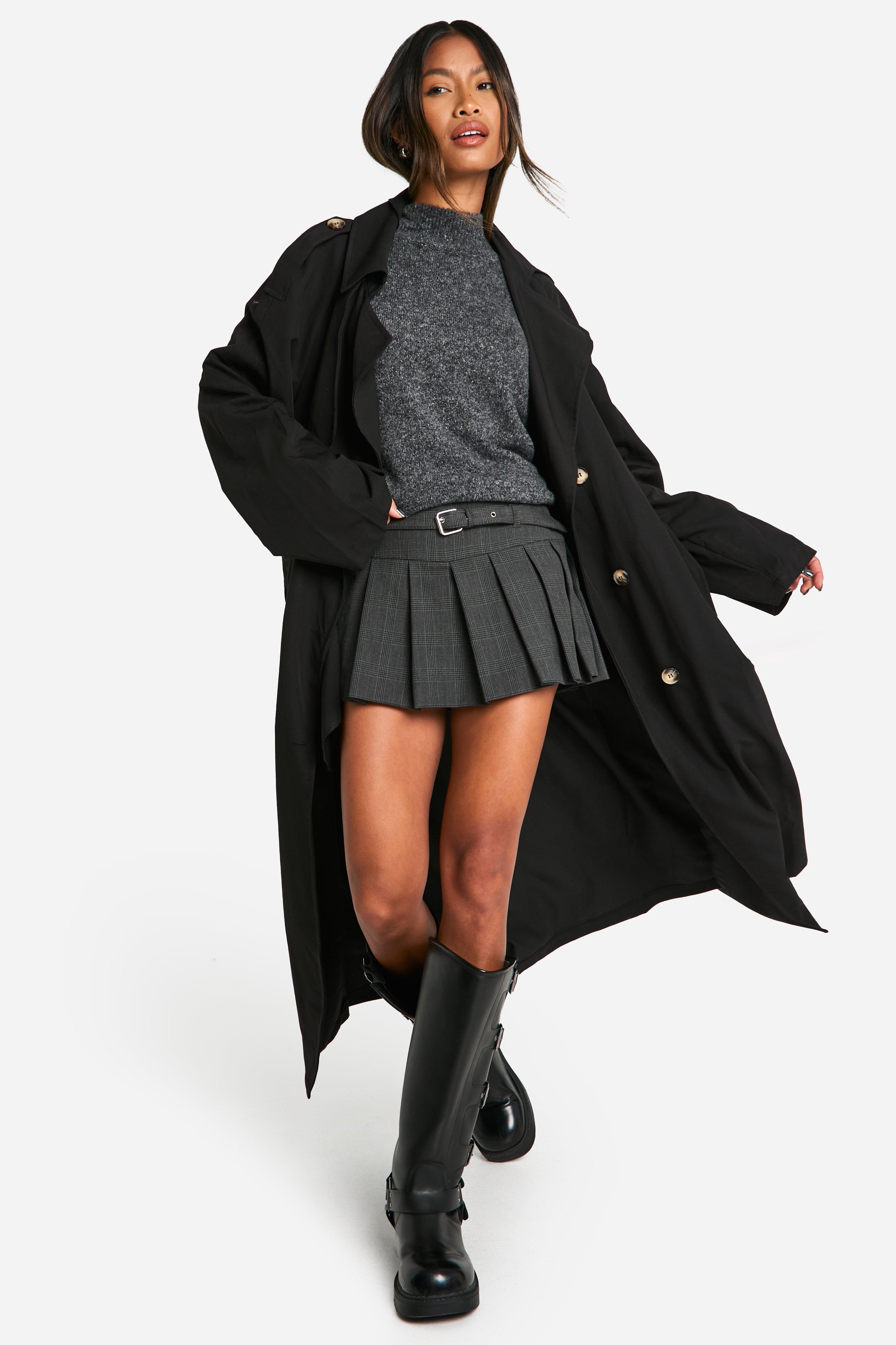 Boohoo store trench coat