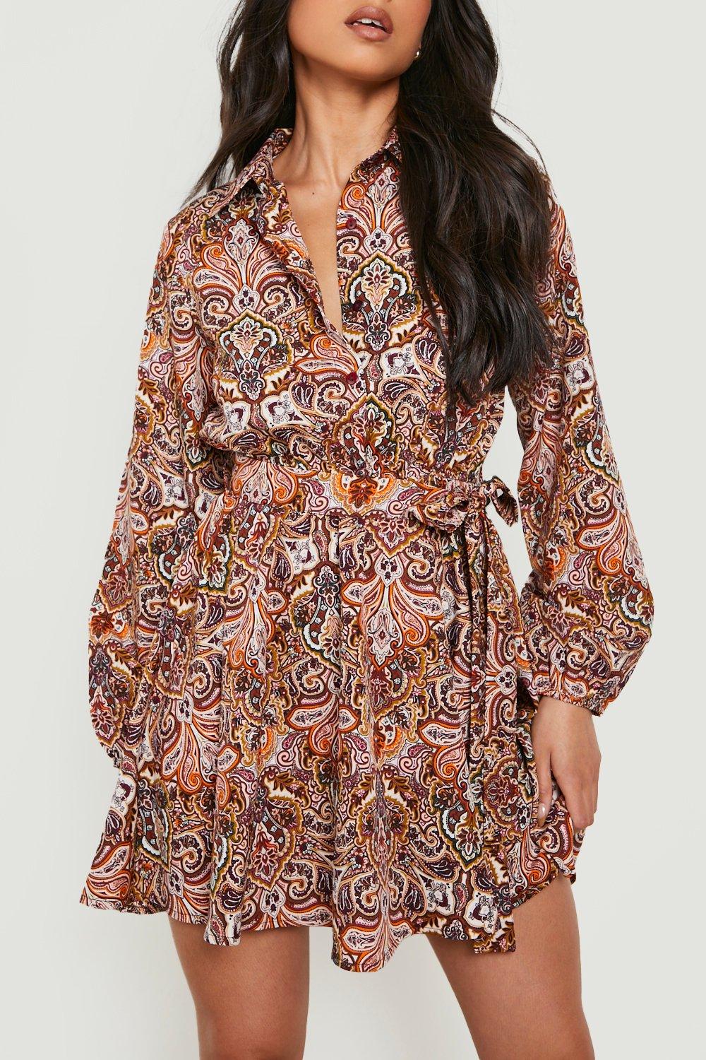 Boohoo paisley clearance