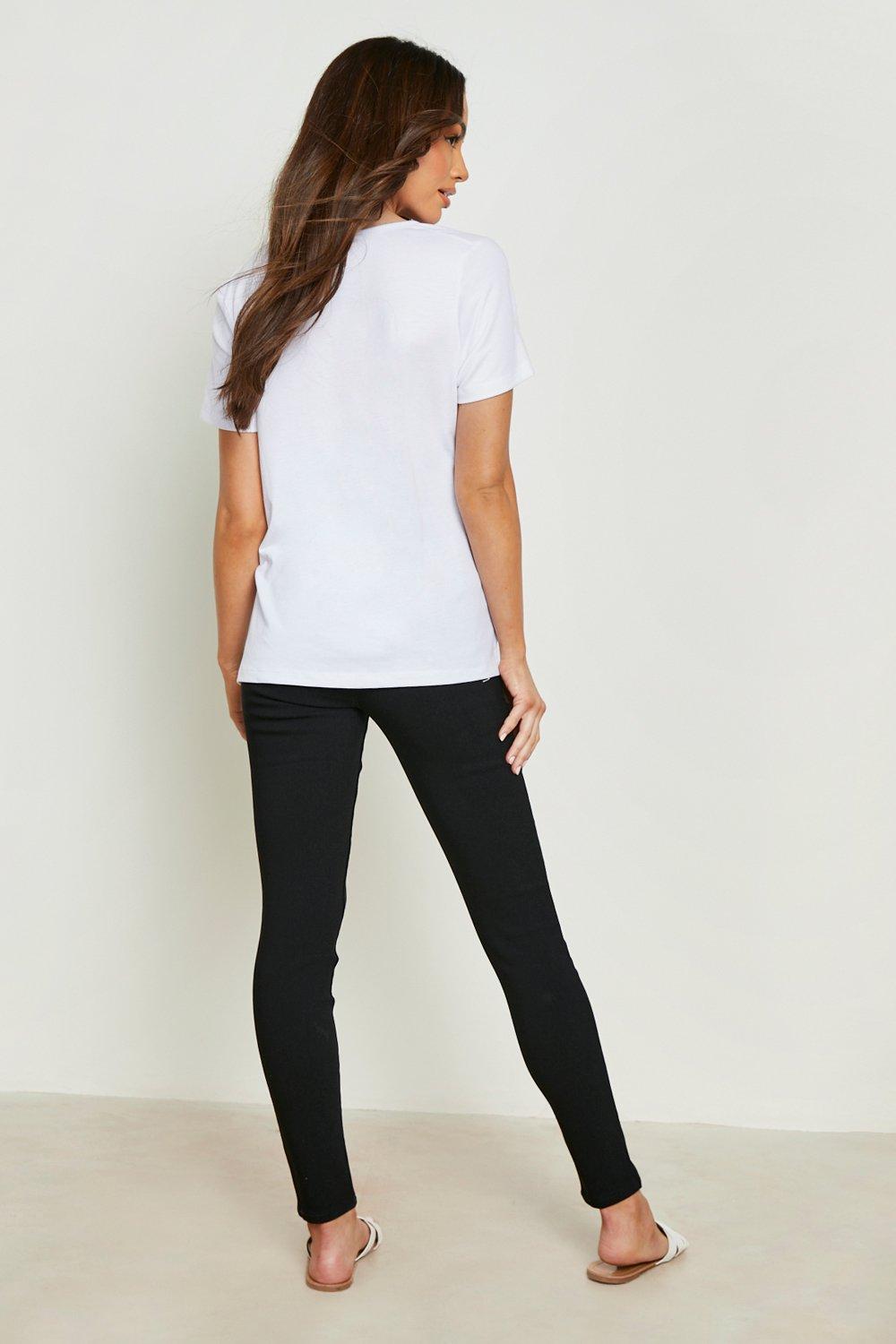 Boohoo hotsell maternity jeggings